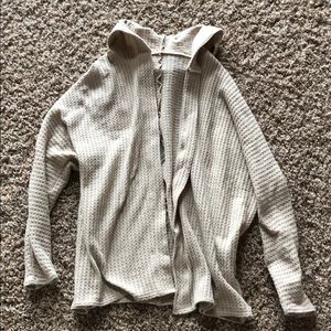 American Eagle hooded cardigan